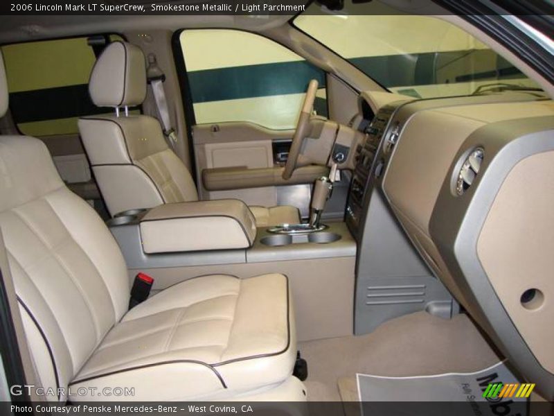 Smokestone Metallic / Light Parchment 2006 Lincoln Mark LT SuperCrew