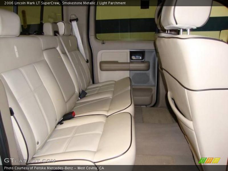Smokestone Metallic / Light Parchment 2006 Lincoln Mark LT SuperCrew