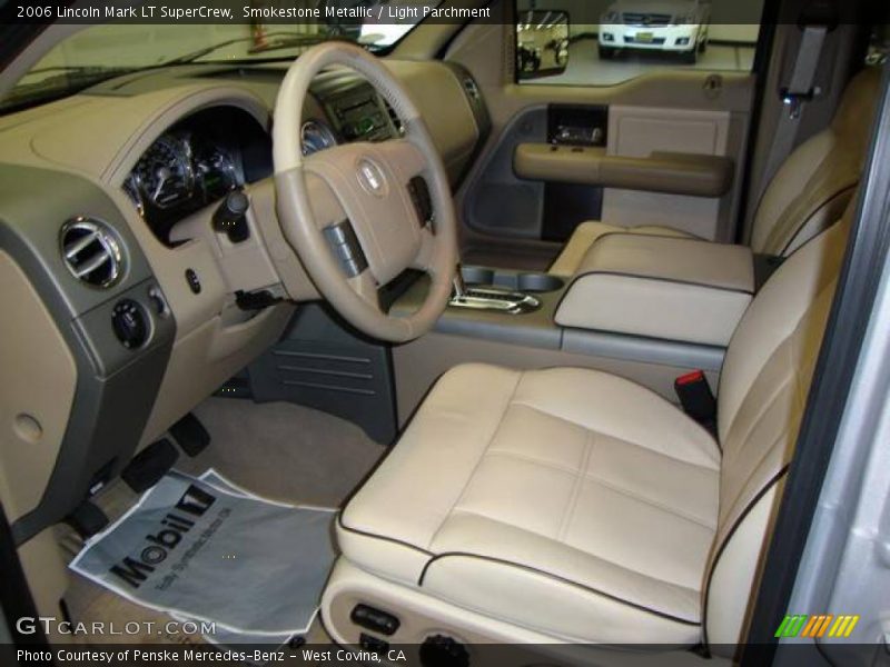 Smokestone Metallic / Light Parchment 2006 Lincoln Mark LT SuperCrew