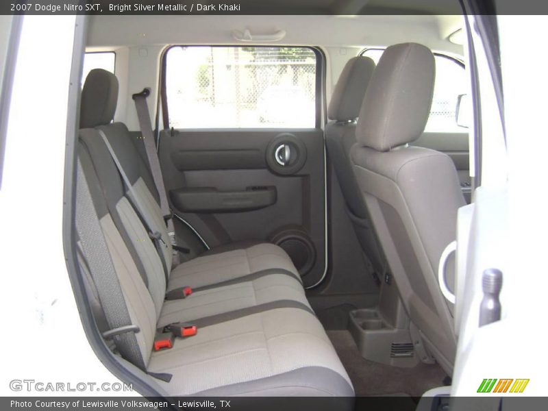 Bright Silver Metallic / Dark Khaki 2007 Dodge Nitro SXT