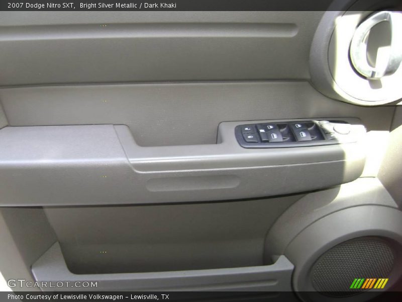 Bright Silver Metallic / Dark Khaki 2007 Dodge Nitro SXT