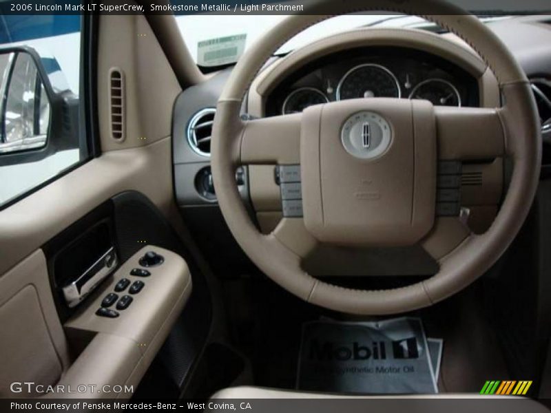 Smokestone Metallic / Light Parchment 2006 Lincoln Mark LT SuperCrew