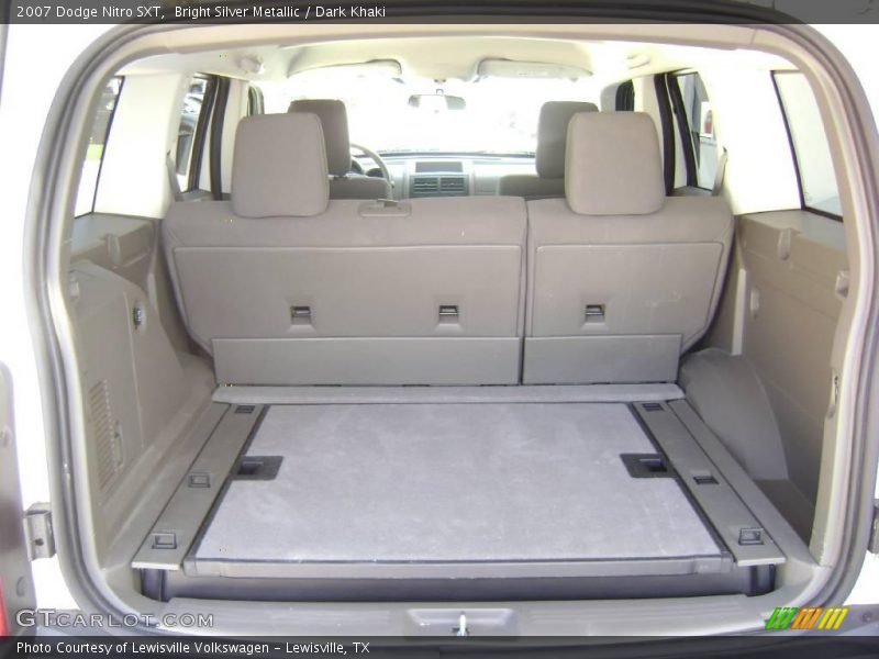 Bright Silver Metallic / Dark Khaki 2007 Dodge Nitro SXT