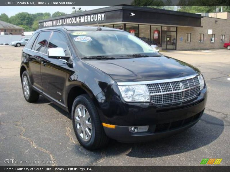 Black / Charcoal Black 2007 Lincoln MKX