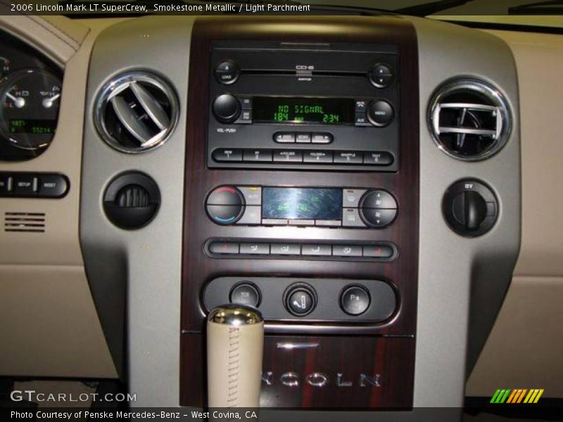Smokestone Metallic / Light Parchment 2006 Lincoln Mark LT SuperCrew