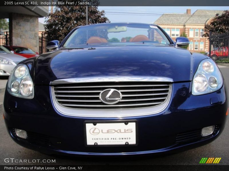 Indigo Ink Blue Pearl / Saddle 2005 Lexus SC 430
