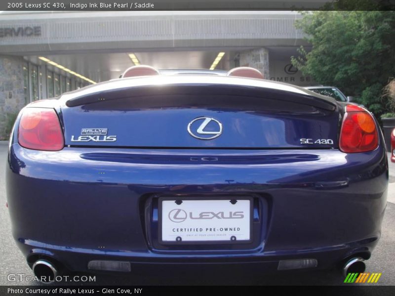 Indigo Ink Blue Pearl / Saddle 2005 Lexus SC 430
