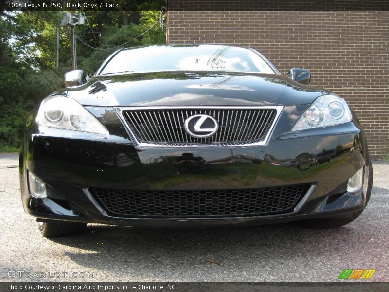 Black Onyx / Black 2006 Lexus IS 250