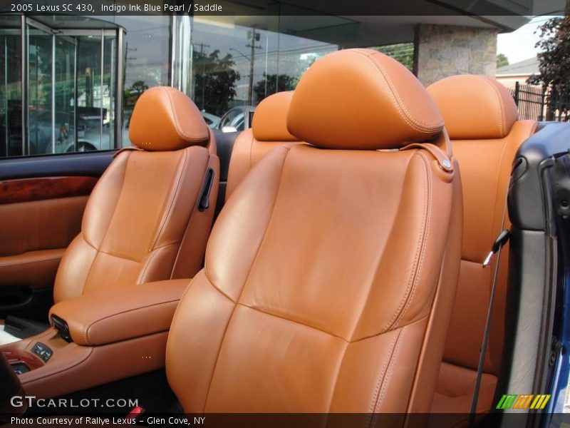 Indigo Ink Blue Pearl / Saddle 2005 Lexus SC 430