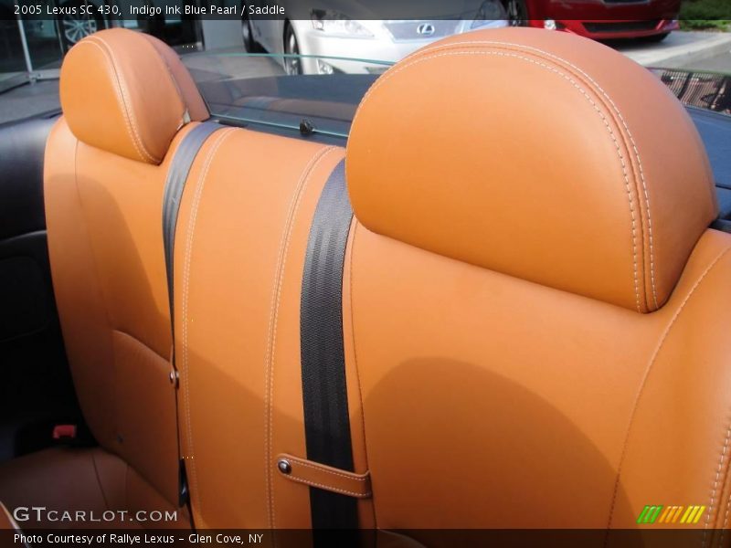 Indigo Ink Blue Pearl / Saddle 2005 Lexus SC 430