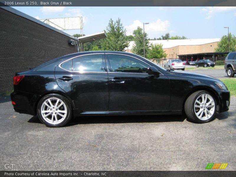 Black Onyx / Black 2006 Lexus IS 250