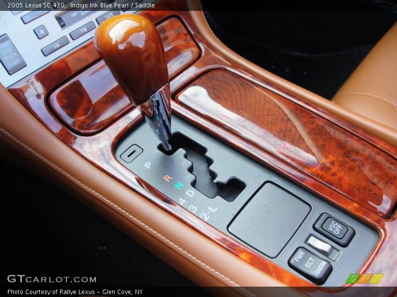 Indigo Ink Blue Pearl / Saddle 2005 Lexus SC 430