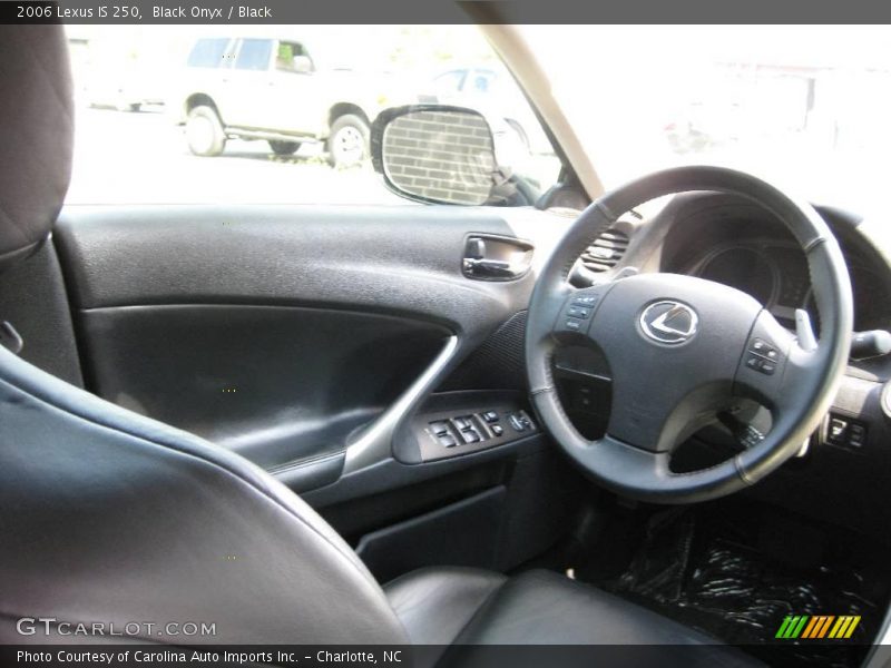 Black Onyx / Black 2006 Lexus IS 250