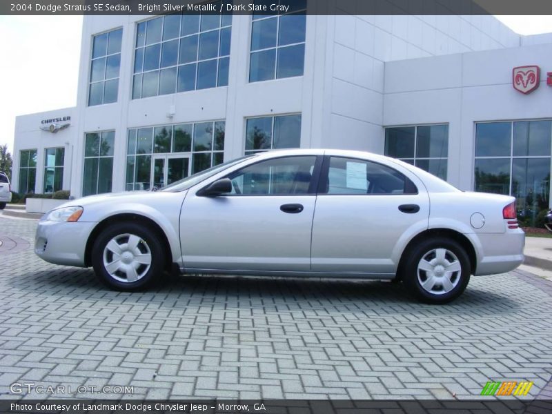 Bright Silver Metallic / Dark Slate Gray 2004 Dodge Stratus SE Sedan