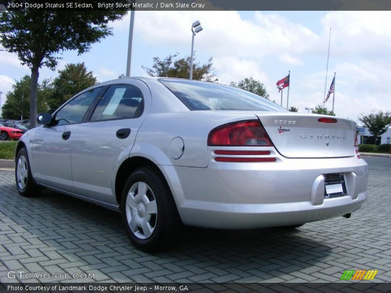 Bright Silver Metallic / Dark Slate Gray 2004 Dodge Stratus SE Sedan