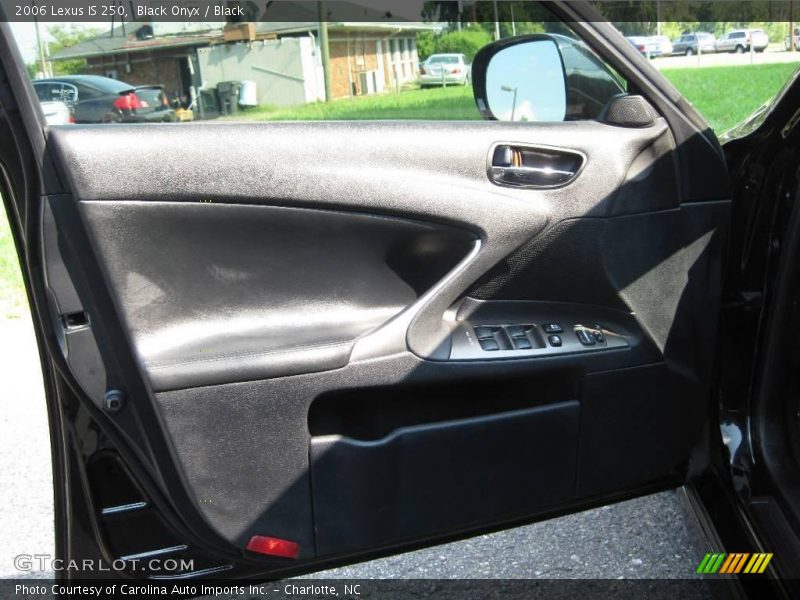 Black Onyx / Black 2006 Lexus IS 250