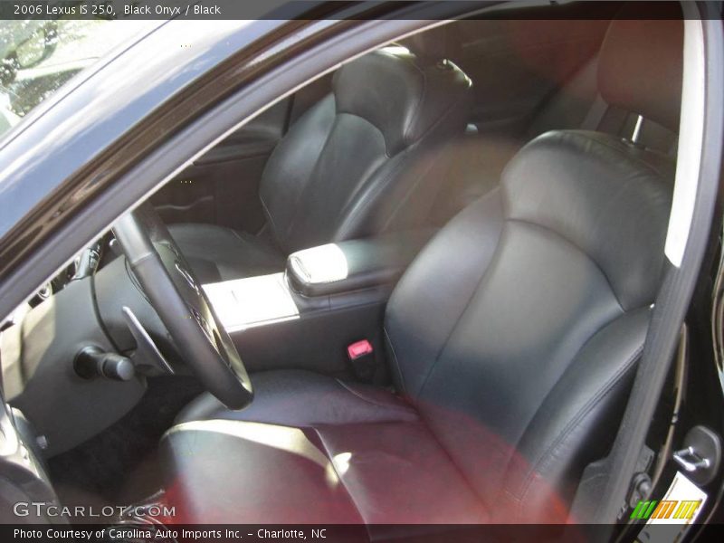 Black Onyx / Black 2006 Lexus IS 250