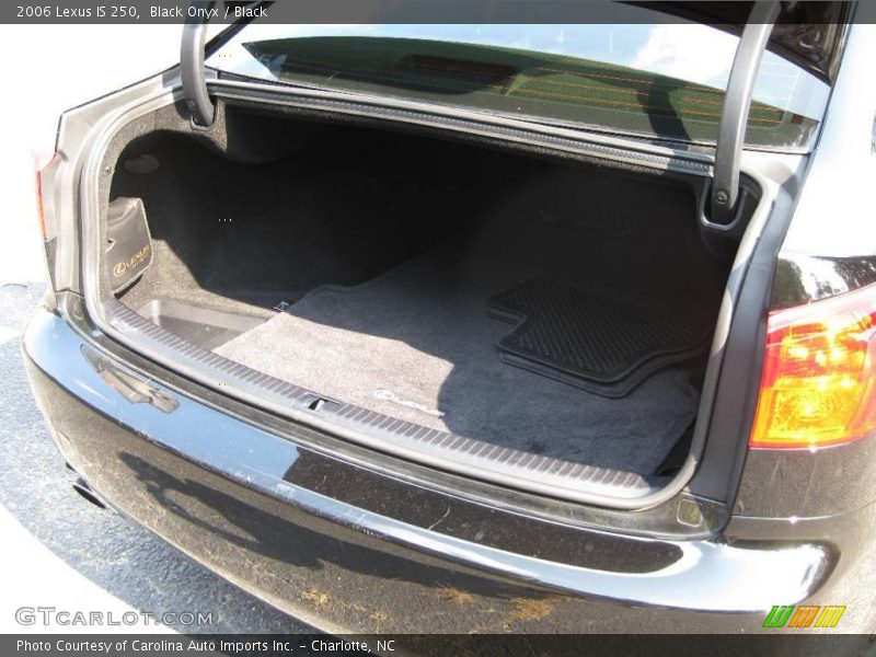 Black Onyx / Black 2006 Lexus IS 250