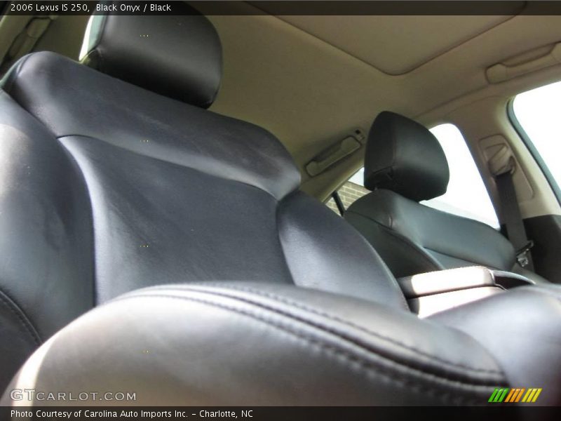 Black Onyx / Black 2006 Lexus IS 250