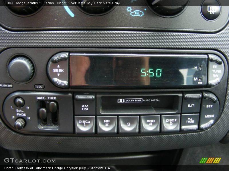 Bright Silver Metallic / Dark Slate Gray 2004 Dodge Stratus SE Sedan