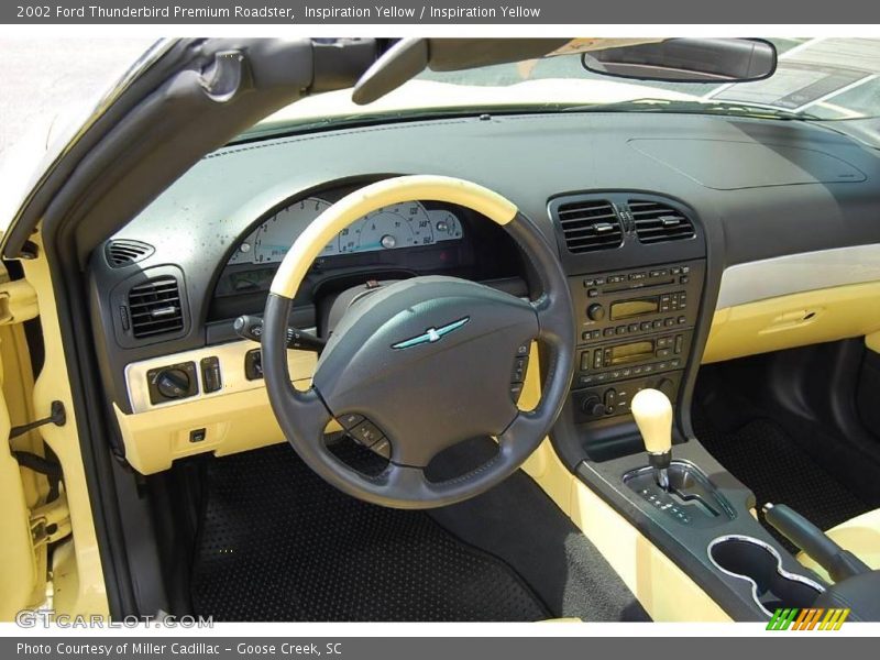 Inspiration Yellow / Inspiration Yellow 2002 Ford Thunderbird Premium Roadster