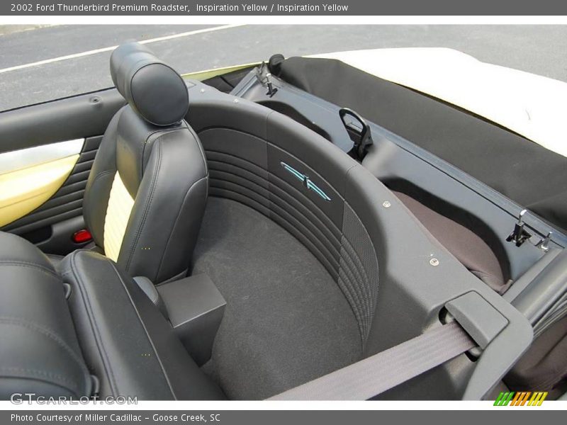 Inspiration Yellow / Inspiration Yellow 2002 Ford Thunderbird Premium Roadster