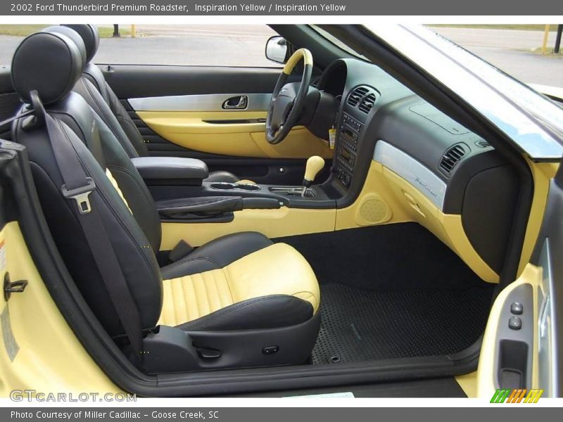 Inspiration Yellow / Inspiration Yellow 2002 Ford Thunderbird Premium Roadster
