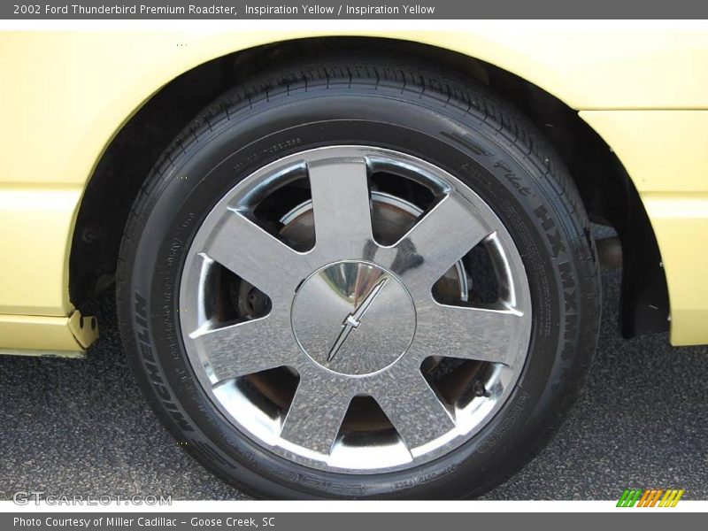 Inspiration Yellow / Inspiration Yellow 2002 Ford Thunderbird Premium Roadster