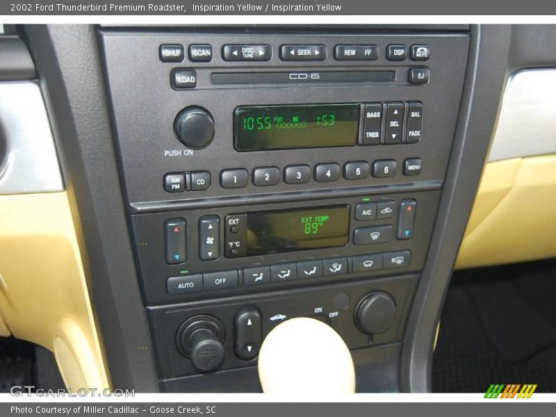 Inspiration Yellow / Inspiration Yellow 2002 Ford Thunderbird Premium Roadster