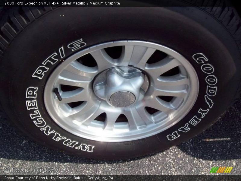 Silver Metallic / Medium Graphite 2000 Ford Expedition XLT 4x4