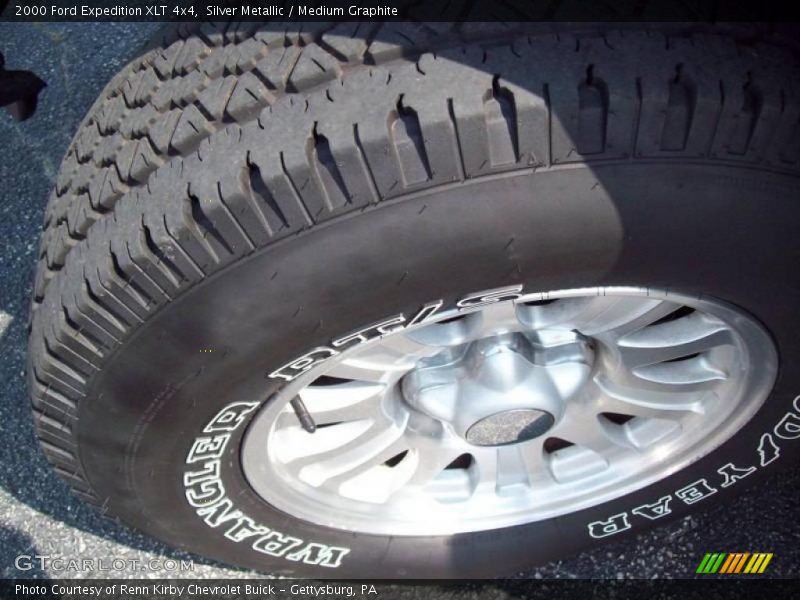 Silver Metallic / Medium Graphite 2000 Ford Expedition XLT 4x4