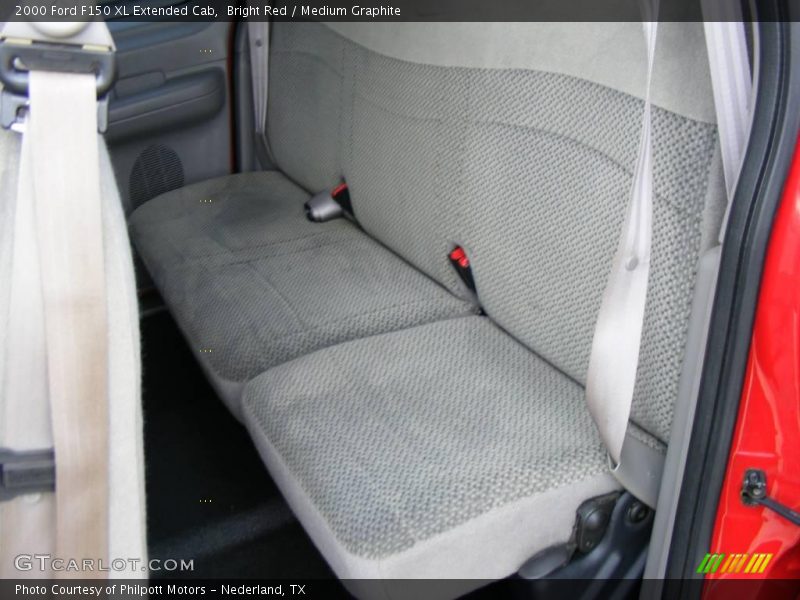 Bright Red / Medium Graphite 2000 Ford F150 XL Extended Cab
