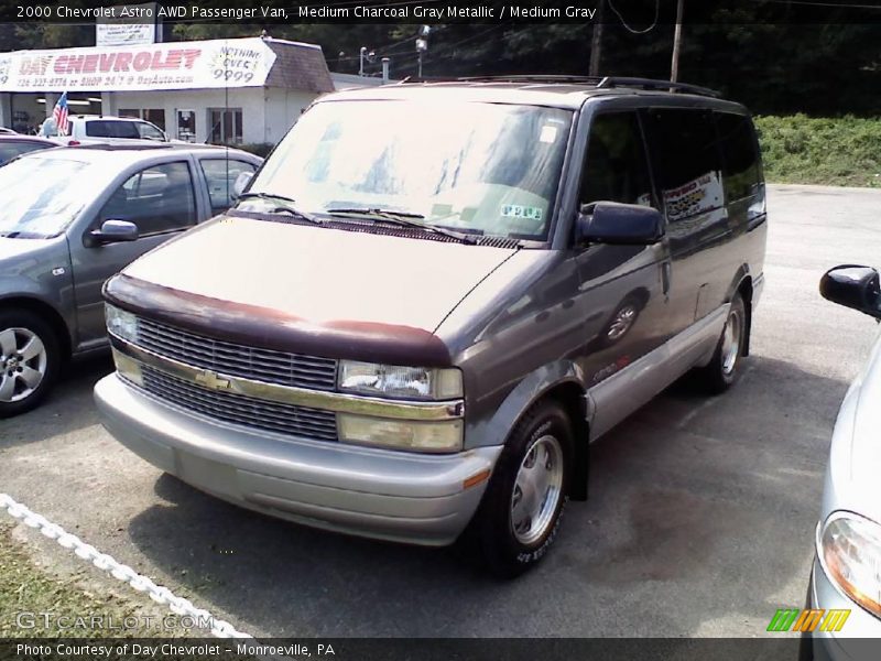 Medium Charcoal Gray Metallic / Medium Gray 2000 Chevrolet Astro AWD Passenger Van