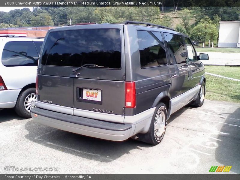 Medium Charcoal Gray Metallic / Medium Gray 2000 Chevrolet Astro AWD Passenger Van