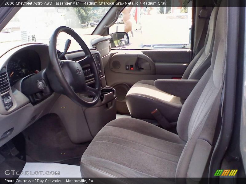 Medium Charcoal Gray Metallic / Medium Gray 2000 Chevrolet Astro AWD Passenger Van