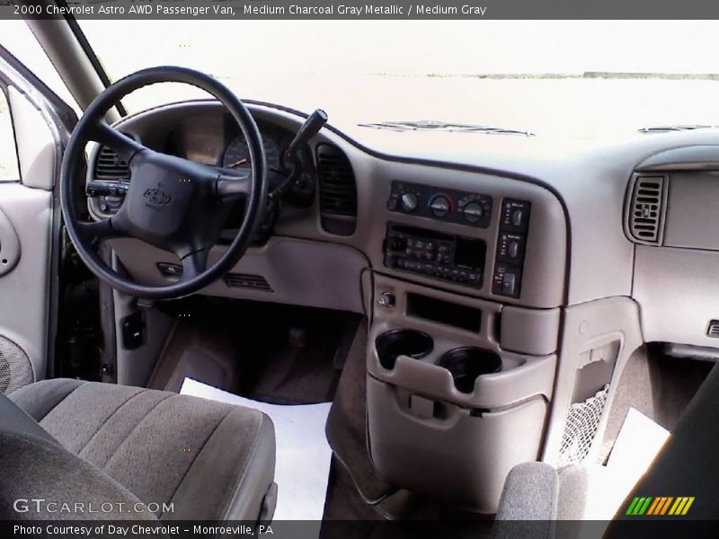 Medium Charcoal Gray Metallic / Medium Gray 2000 Chevrolet Astro AWD Passenger Van