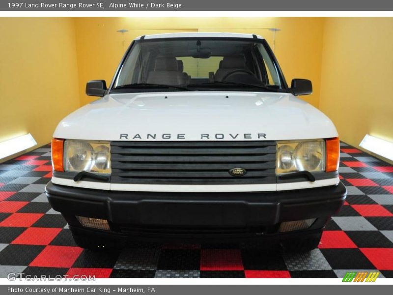 Alpine White / Dark Beige 1997 Land Rover Range Rover SE