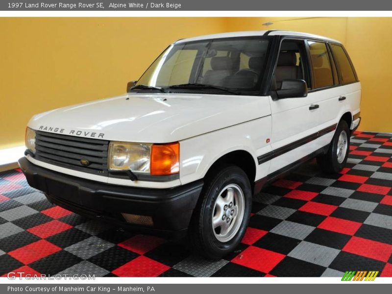 Alpine White / Dark Beige 1997 Land Rover Range Rover SE