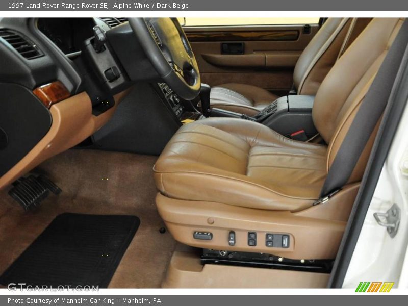 Alpine White / Dark Beige 1997 Land Rover Range Rover SE