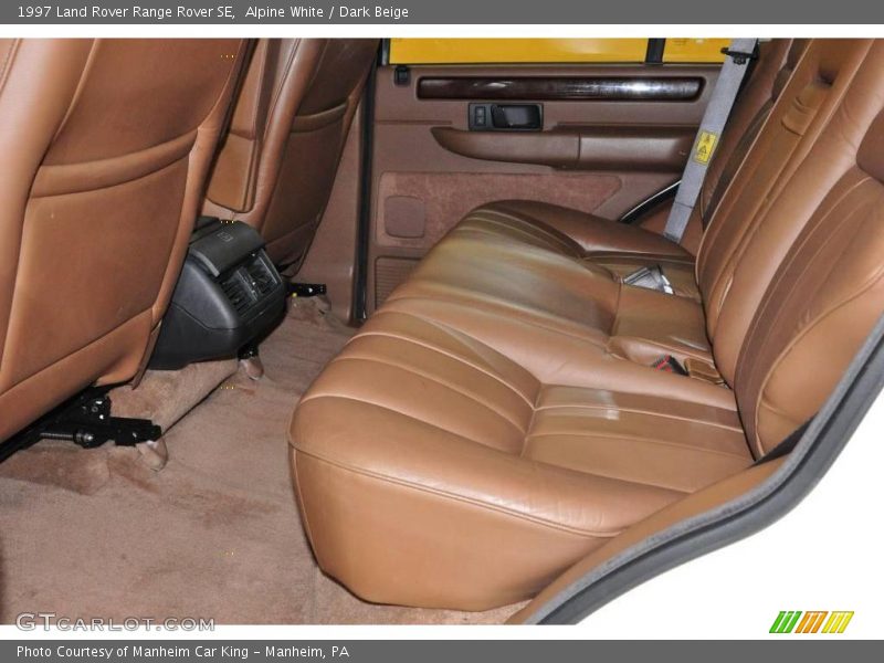 Alpine White / Dark Beige 1997 Land Rover Range Rover SE