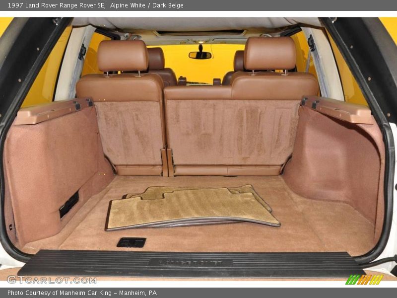 Alpine White / Dark Beige 1997 Land Rover Range Rover SE