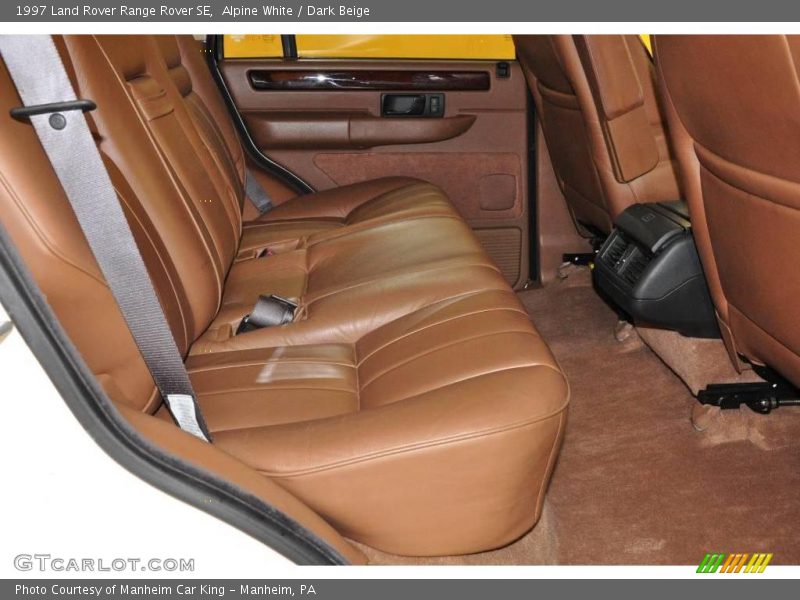 Alpine White / Dark Beige 1997 Land Rover Range Rover SE