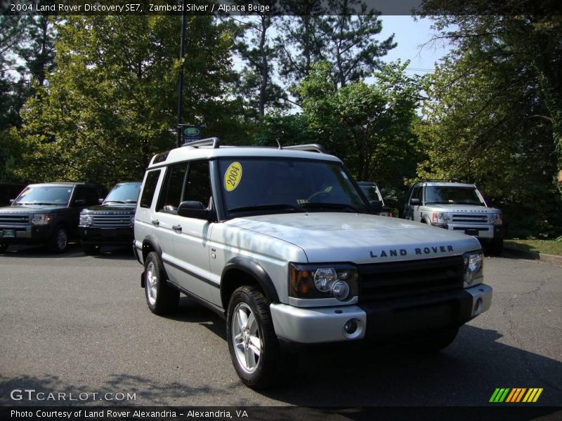 Zambezi Silver / Alpaca Beige 2004 Land Rover Discovery SE7