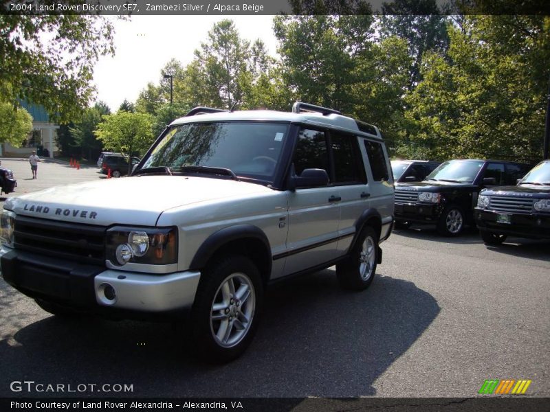 Zambezi Silver / Alpaca Beige 2004 Land Rover Discovery SE7