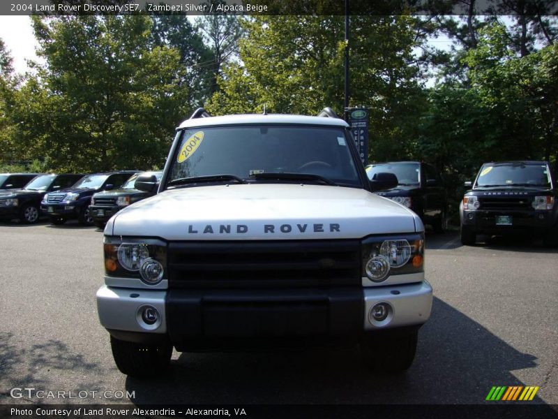 Zambezi Silver / Alpaca Beige 2004 Land Rover Discovery SE7