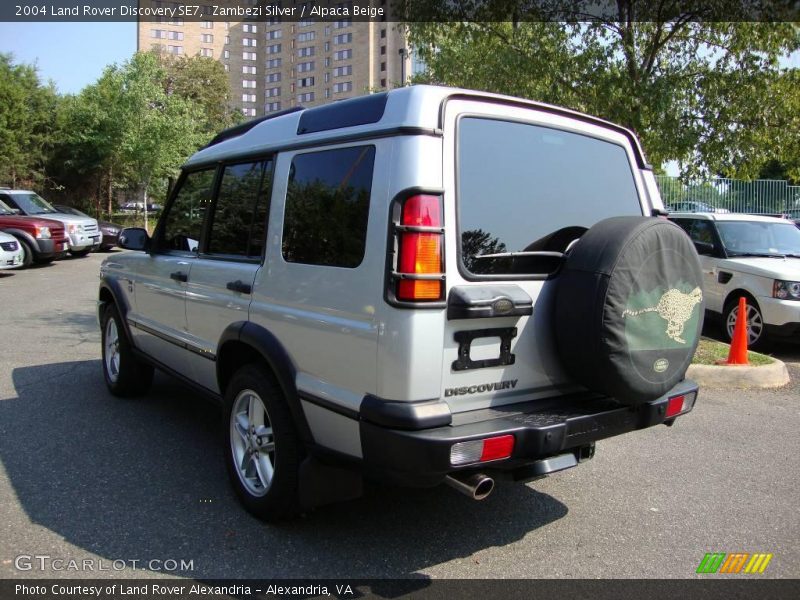 Zambezi Silver / Alpaca Beige 2004 Land Rover Discovery SE7