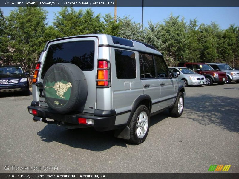 Zambezi Silver / Alpaca Beige 2004 Land Rover Discovery SE7