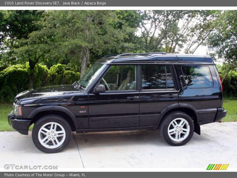 Java Black / Alpaca Beige 2003 Land Rover Discovery SE7