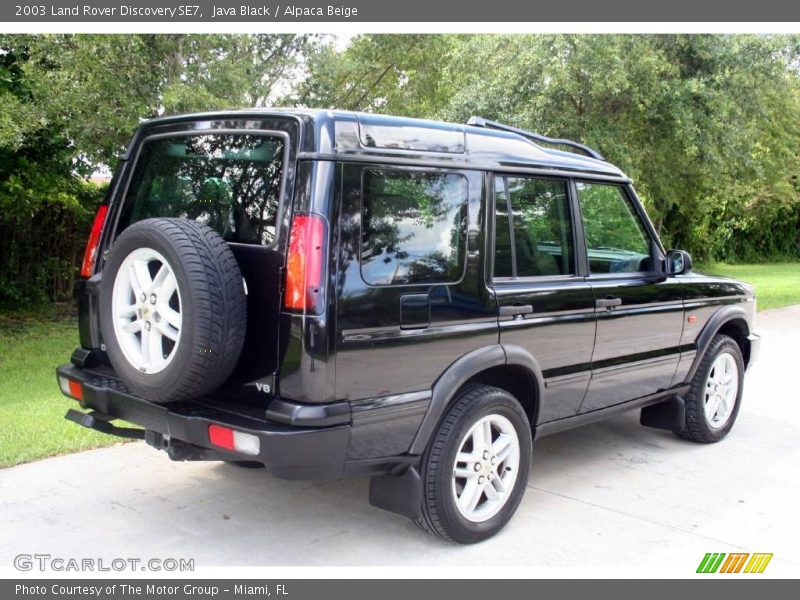 Java Black / Alpaca Beige 2003 Land Rover Discovery SE7