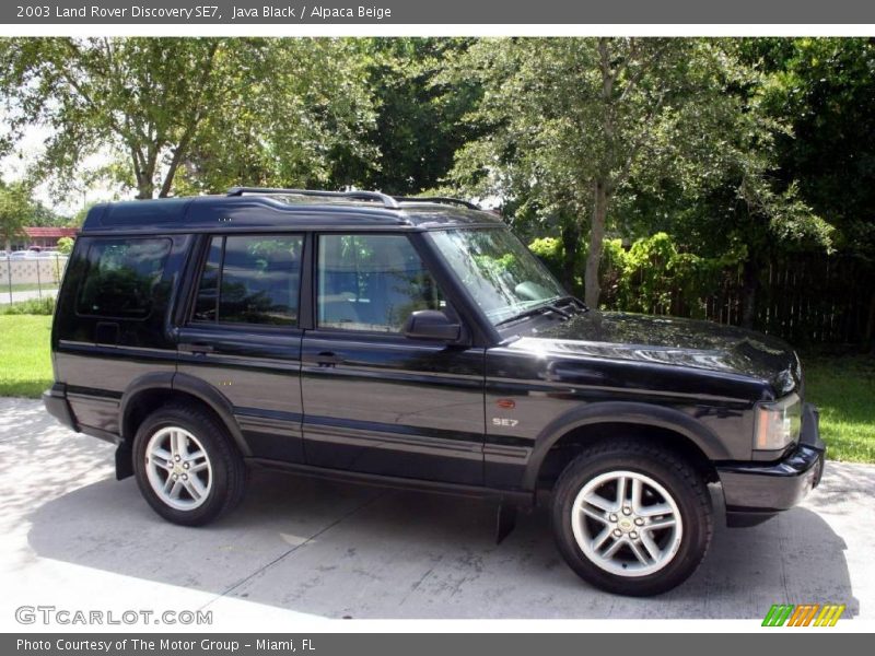 Java Black / Alpaca Beige 2003 Land Rover Discovery SE7
